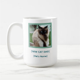Custom New Cat Dad Mug | Pet Photo Gift Koffiemok