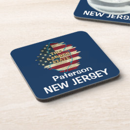 Custom New Jersey State Beverage Coaster Bier Onderzetter