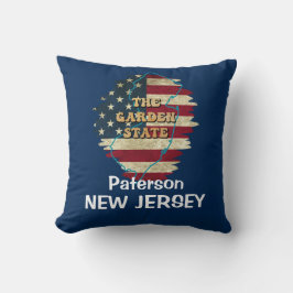 Custom New Jersey State Sierkussen