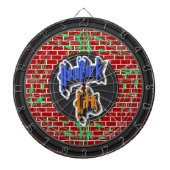 Custom New York City Dartbord (Voorkant)