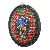 Custom New York City Dartbord (Voorkant Rechts)