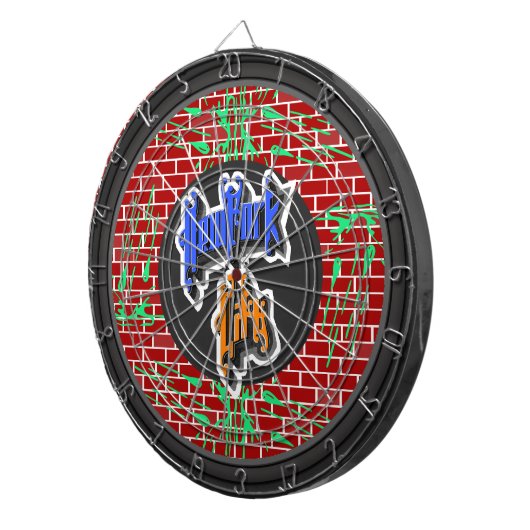 Custom New York City Dartbord (Voorkant Rechts)