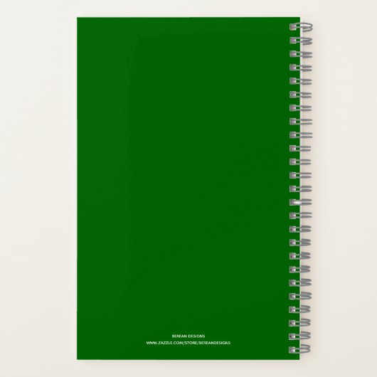 Custom NGUZO SABA 7 Principles Kwanzaa Journal Notitieboek (Achterkant)