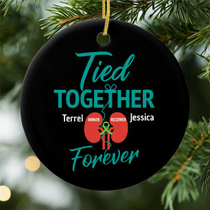 Custom Nier Living Donor Transplantatie T-shirt Ce Keramisch Ornament