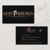 Custom | Niet bewerkbare Zazzle-Sjabloon Visitekaartje (Voorkant / Achterkant)