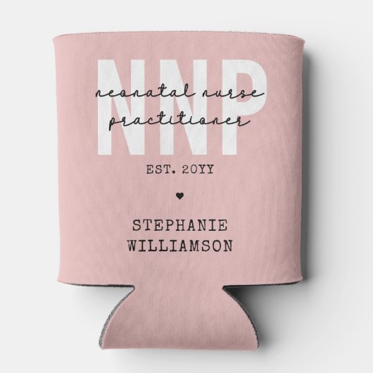 Custom NNP Neonatale Verpleegkundige Practitioner Blikjeskoeler (Achterkant)