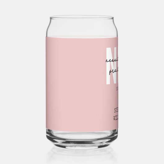 Custom NNP Neonatale Verpleegkundige Practitioner Blikvorm Glas (Rechts)