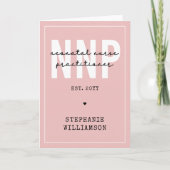 Custom NNP Neonatale Verpleegkundige Practitioner Kaart (Voorkant)