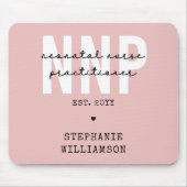 Custom NNP Neonatale Verpleegkundige Practitioner Muismat (Voorkant)