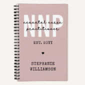 Custom NNP Neonatale Verpleegkundige Practitioner Notitieboek (Voorkant)