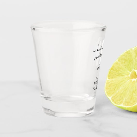 Custom NNP Neonatale Verpleegkundige Practitioner Shot Glas (Links)