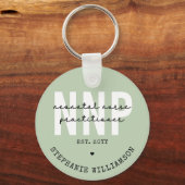 Custom NNP Neonatale Verpleegkundige Practitioner Sleutelhanger (Voorkant)