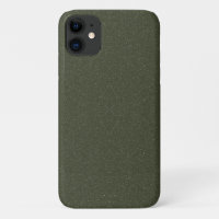 Custom Noise-Effect Moss Green iPhone 11 Hoesje