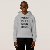 Custom Noodlijdende Tekst Lettertype & Kleur Jonge (Voorkant volledig)