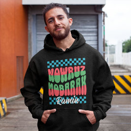Custom Nowruz Iraanse Nieuwjaar Familie Matching Hoodie