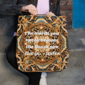 Custom Nowruz Perzisch Nieuwjaar Gift Khatam Art Tote Bag