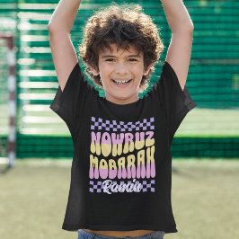 Custom Nowruz Perzische Nieuwjaar Familie Reünie T-shirt