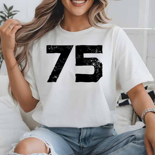 Custom Number Game Day School Team Football Number T-shirt