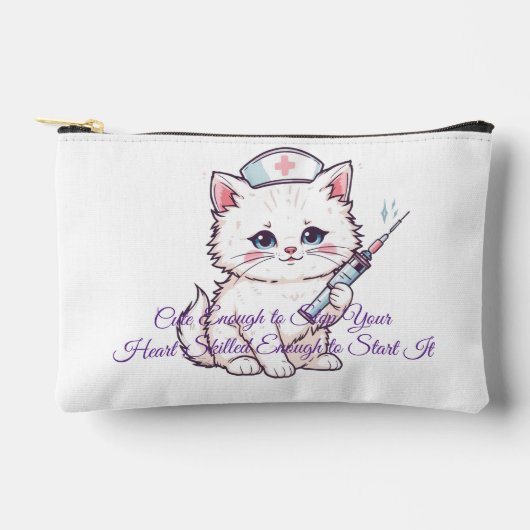 Custom Nurse Cat Skilled Enough Etui (Voorkant)