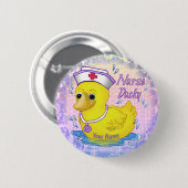 Custom Nurse Ducky pin Ronde Button 5,7 Cm (Voorkant /achterkant)