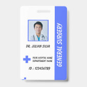 Custom Nurse ID Badge for Healthcare Employees (Voorzijde)