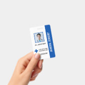 Custom Nurse ID Badge for Healthcare Employees (Handheld)