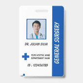 Custom Nurse ID Badge for Healthcare Employees (Voorzijde)
