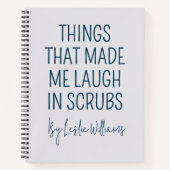 Custom Nurse journal gift, Nurse appreciation gift Notitieboek (Voorkant)