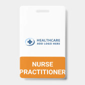 Custom Nurse Practitioner NP Recognition Companion Badge (Front)