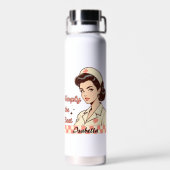 Custom Nurse Simply the Best Waterfles (Achterkant)