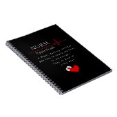 Custom Nurse Specialty Notitieboek (Rechterzijde)