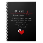Custom Nurse Specialty Notitieboek (Voorkant)