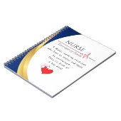 Custom Nurse Specialty Notitieboek (Linkerzijde)