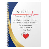 Custom Nurse Specialty Notitieboek (Voorkant)