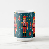 custom nutcracker 5 face photo Mug coffee cup Koffiemok (Center)