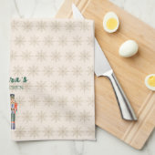 Custom Nutcracker Name Illustration Kitchen Towels Theedoek (Quarter Fold)