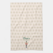 Custom Nutcracker Name Illustration Kitchen Towels Theedoek (Verticaal)