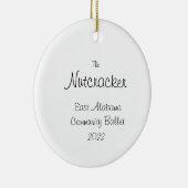 Custom Nutcracker Ornament for Ashley B, neem 3 (Rechts)