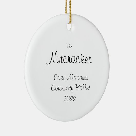 Custom Nutcracker Ornament for Ashley B, neem 3 (Rechts)