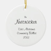 Custom Nutcracker Ornament for Ashley B, neem 3 (Voorkant)