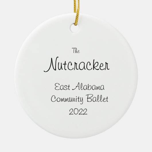 Custom Nutcracker Ornament for Ashley B, neem 3 (Voorkant)