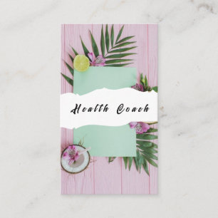 Custom Nutrition Therapeut voor Professioneel Afbe Visitekaartje