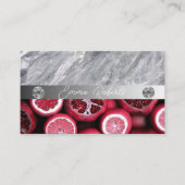 Custom Nutrition Therapeut voor Professioneel Afbe Visitekaartje (Voorkant)