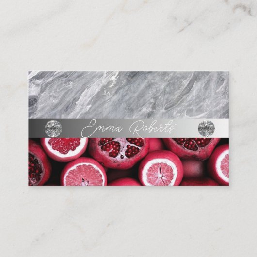 Custom Nutrition Therapeut voor Professioneel Afbe Visitekaartje (Voorkant)