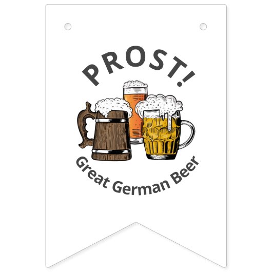 Custom OKTOBERFEST German Beer Vlaggetjes (Derde vlag)