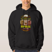 Custom Old School Rap muziek Hoodie (Voorkant)