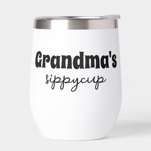 Custom Oma's Sippy Cup Wijn Tumbler (Links)