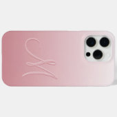 Custom Ombre Licht Perzik Blush Roze Verloop Case-Mate iPhone Case (Achterkant (horizontaal))