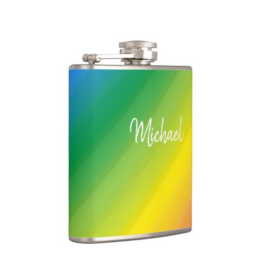 Custom Ombre Rainbow LGBTQ Pride Colorful Heupfles (Rechts)