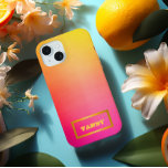 Custom Ombre Roze naar Geel Samsung Galaxy Hoesje<br><div class="desc">Maak een statement met onze Custom Ombre Roze tot Oranje Samsung 22 Hoesje uit de Exotic Tropical Punch Series. Dit levendige hoesje is een levendige overgang van een stralend sinaasappel naar een dieproze tint, die de essentie van een tropisch paradijs vastlegt. Perfect voor degenen die graag hun gadgets personaliseren, de...</div>